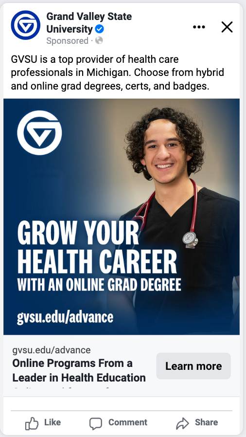 (Summer 2023) Graduate Campaign Portfolio Grand Valley State University